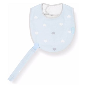 Babyjem Emzik Askılı Mama Önlüğü ART-453 Mavi
