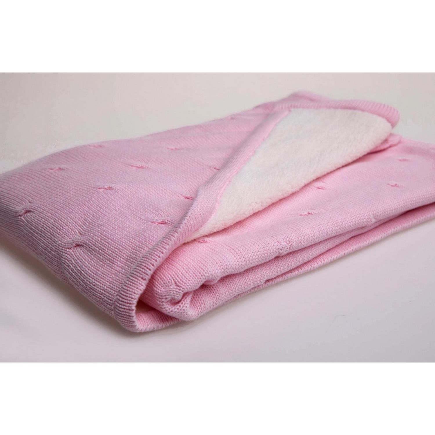Minycenter Kız Bebek Battaniye MNT309K011 Pembe