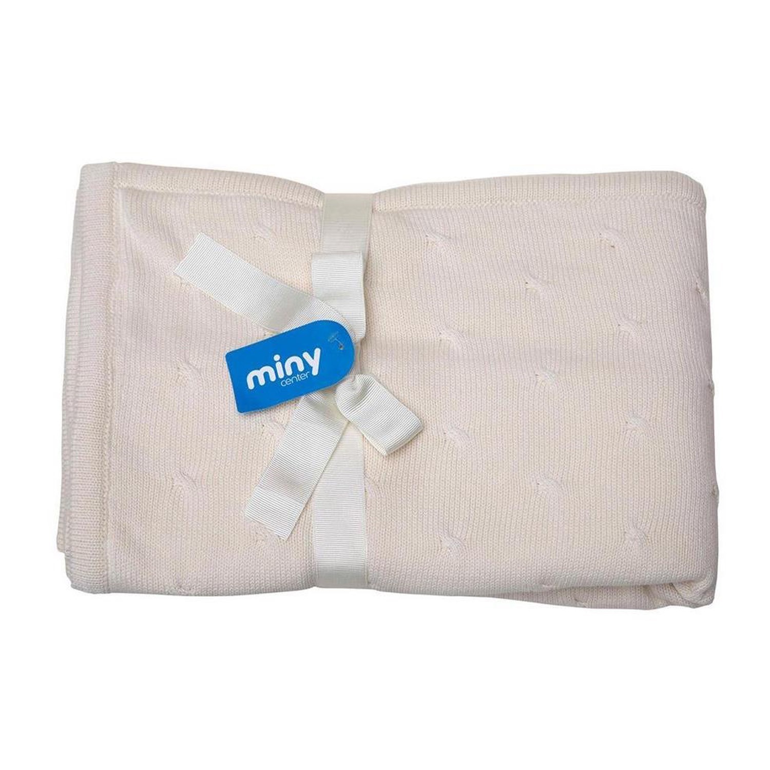 Minycenter Erkek Bebek Battaniye 85x95 Cm MNT309U036 Ekru