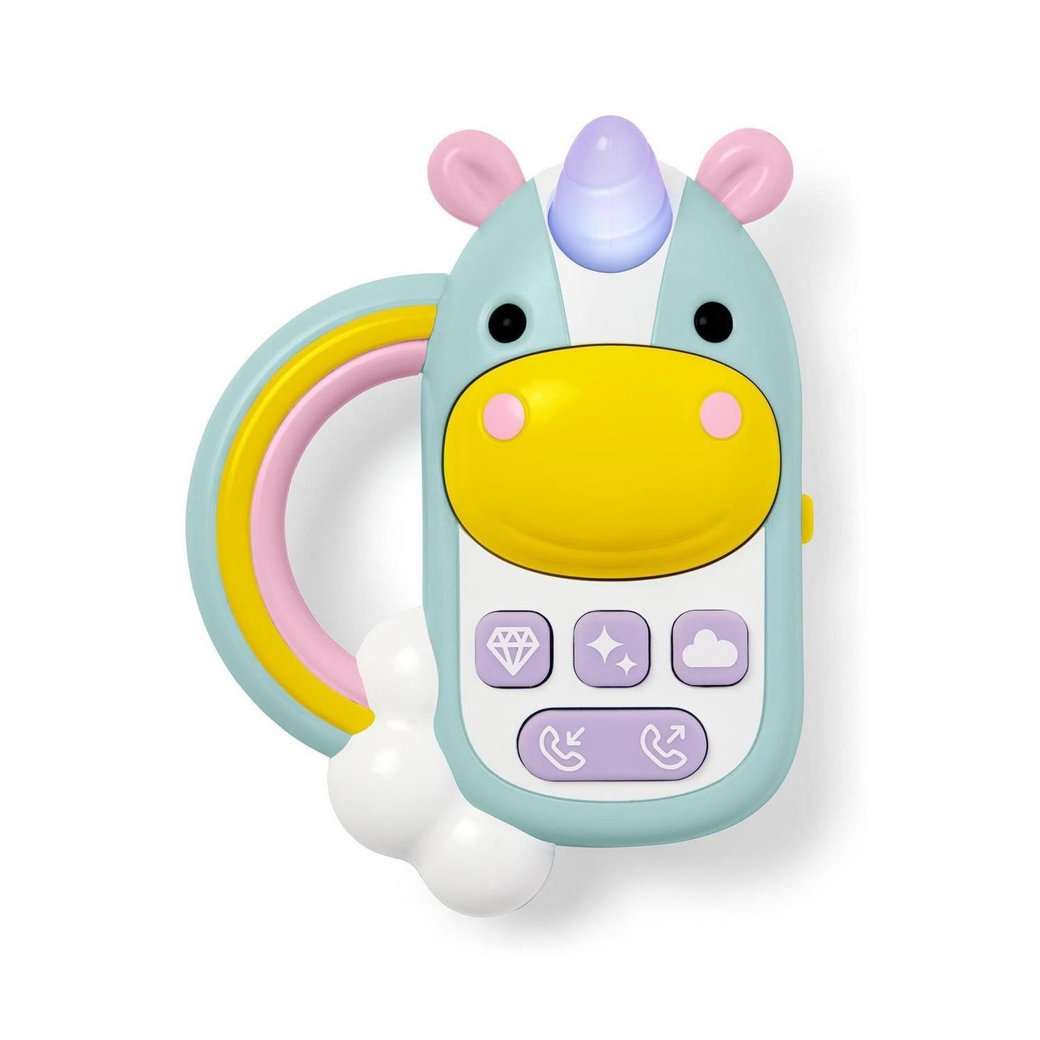 Skip Hop Zoo Oyuncak Telefon Unicorn 6+ Ay Çok Renkli