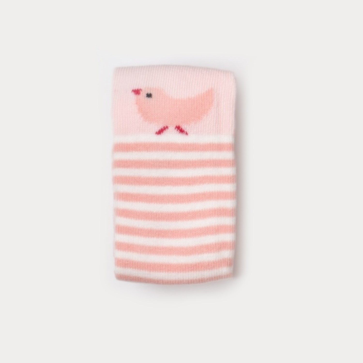 Biorganic Desenli Külotlu Çorap 68439 Pembe Kuş