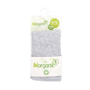 Biorganic Dark Basic Külotlu Bebek Çorabı 68469 Gri