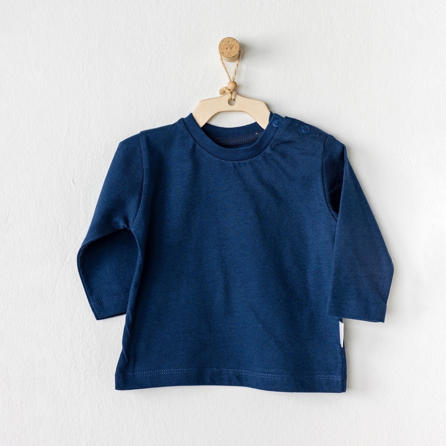 Andywawa Basic Bebek T-Shirt 2'li AC24437 Lacivert