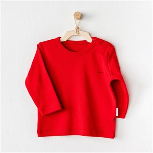 Andywawa Basic Bebek T-Shirt 2'li AC24437 Kırmızı