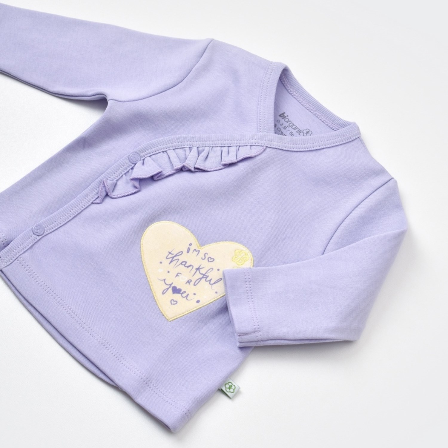 Biorganic Love You Baby 5'li Bebek Hastane Çıkış Seti 62275 Lavanta