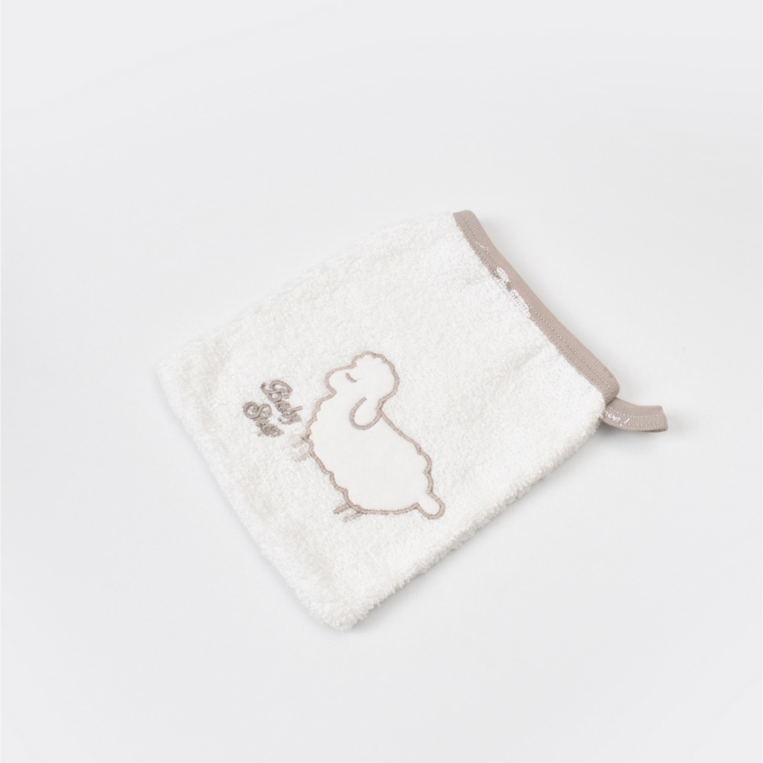 Biorganic Curly Sheep Bebek Bornoz Seti 66349 Bej