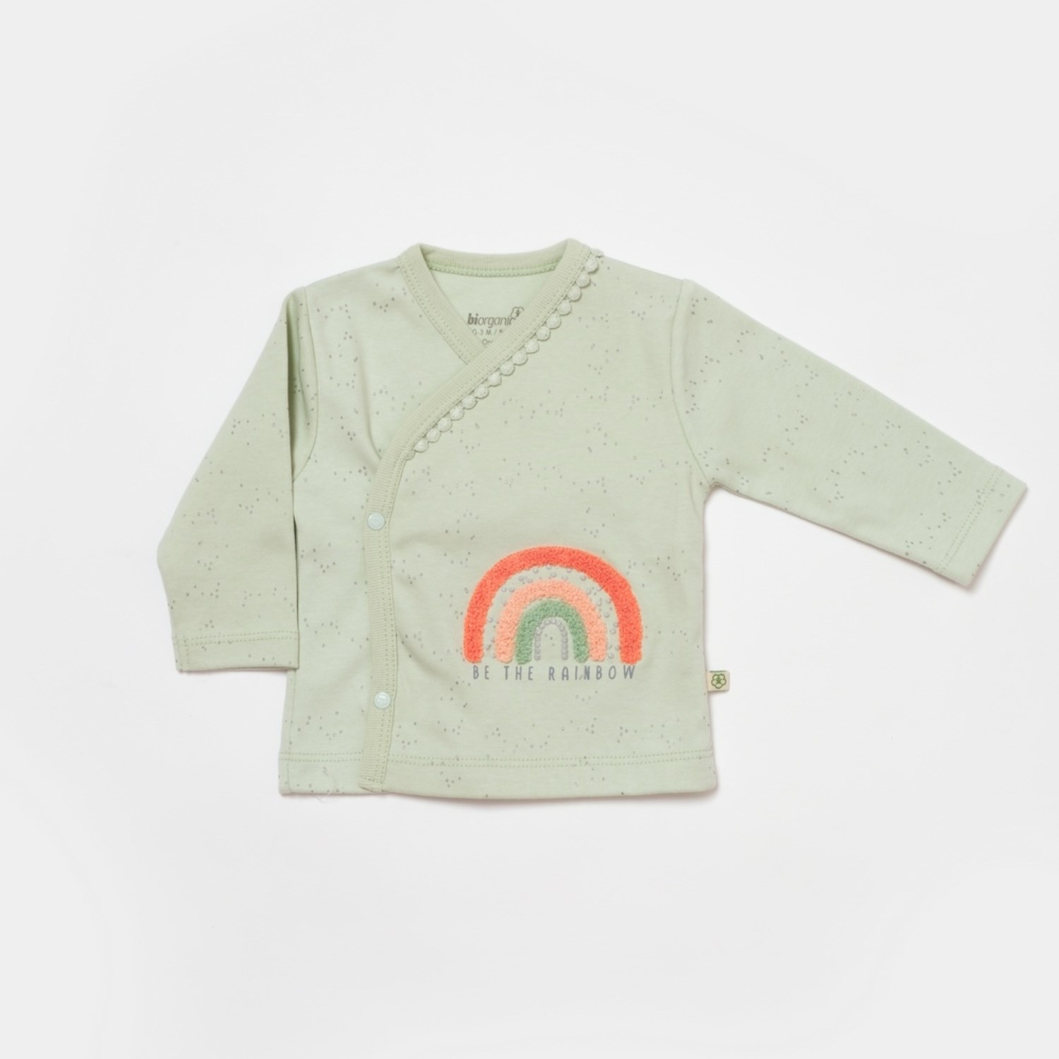 Biorganic Tiny Birds 3'lü Bebek Takımı 73309 Ekru-Yeşil