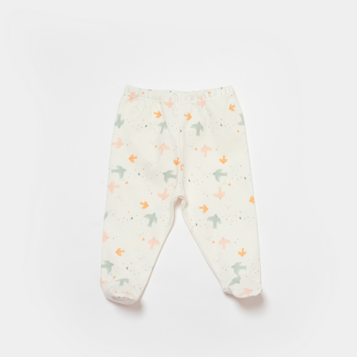 Biorganic Tiny Birds 3'lü Bebek Takımı 73309 Ekru-Yeşil