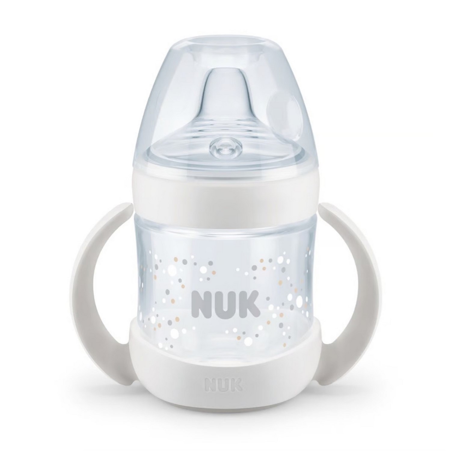 Nuk Nature Sense Isı Göstergeli PP Alıştırma Bardağı 150 Ml Beyaz