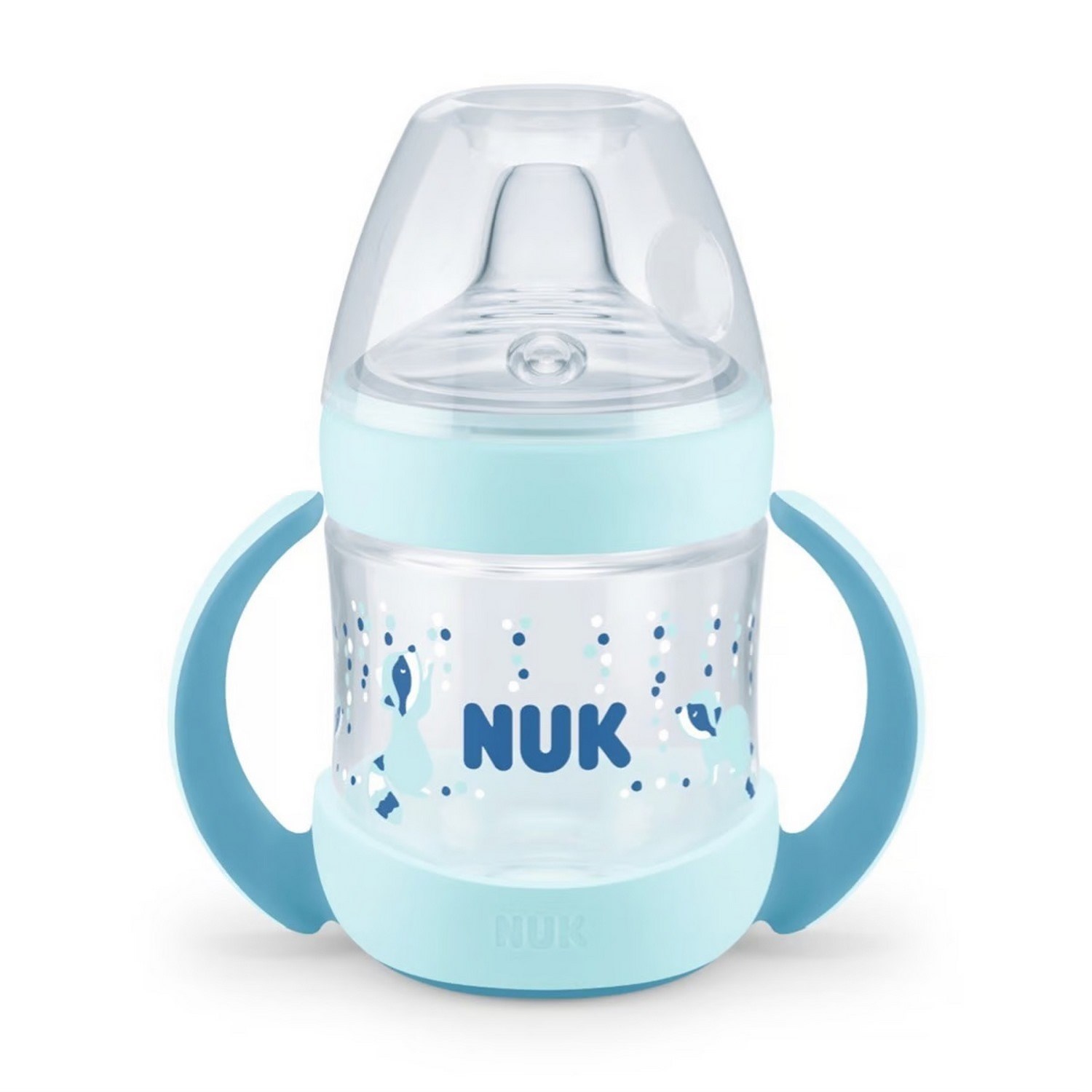 Nuk Nature Sense Isı Göstergeli PP Alıştırma Bardağı 150 Ml Turkuaz