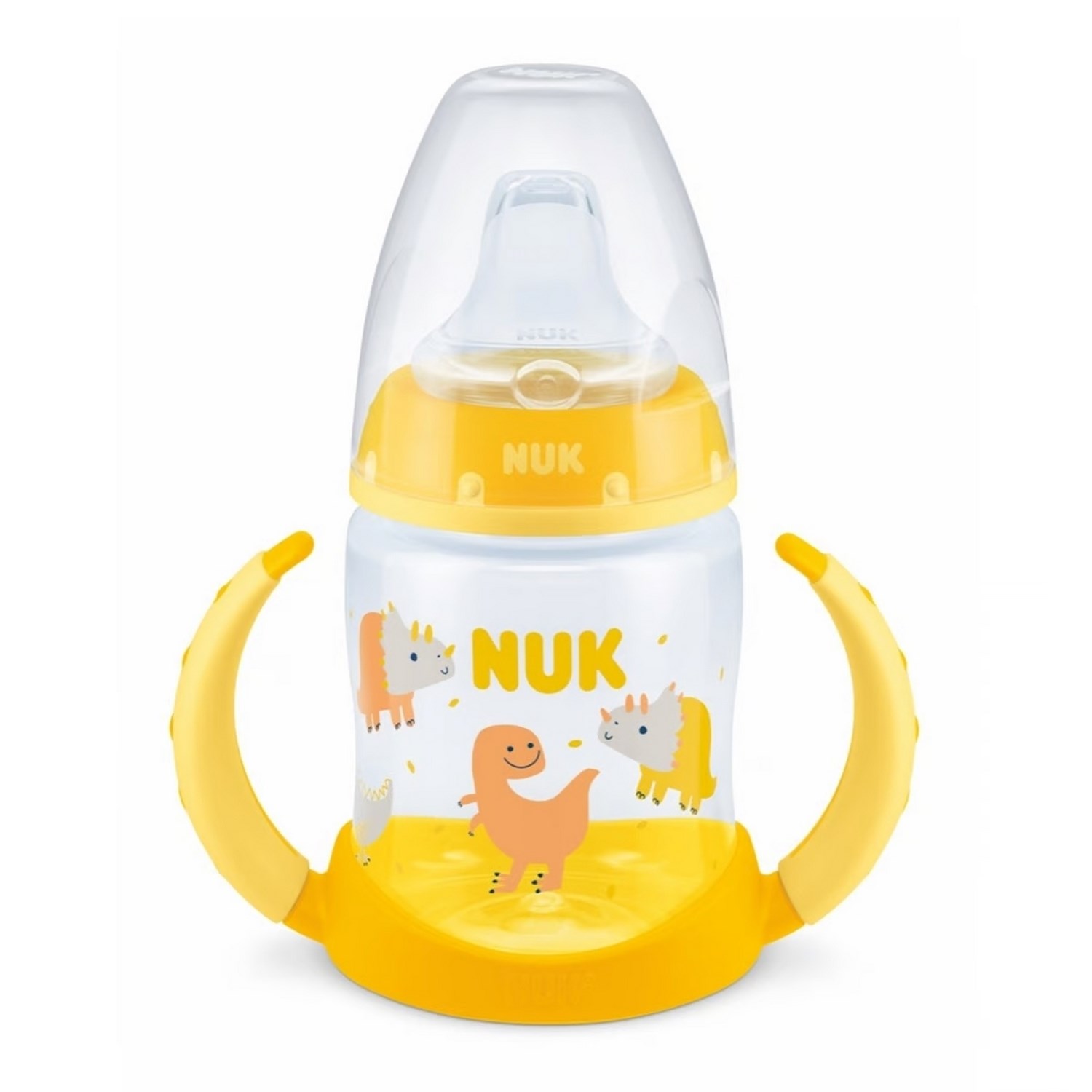 Nuk FC Plus Isı Göstergeli PP Learner 150 Ml Sarı