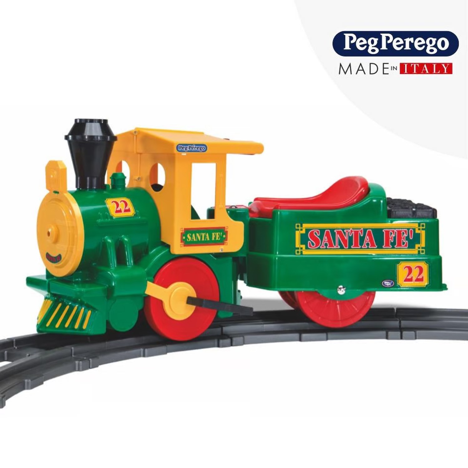 Peg Perego Santa FE Akülü Tren 6V PAO1071 Green
