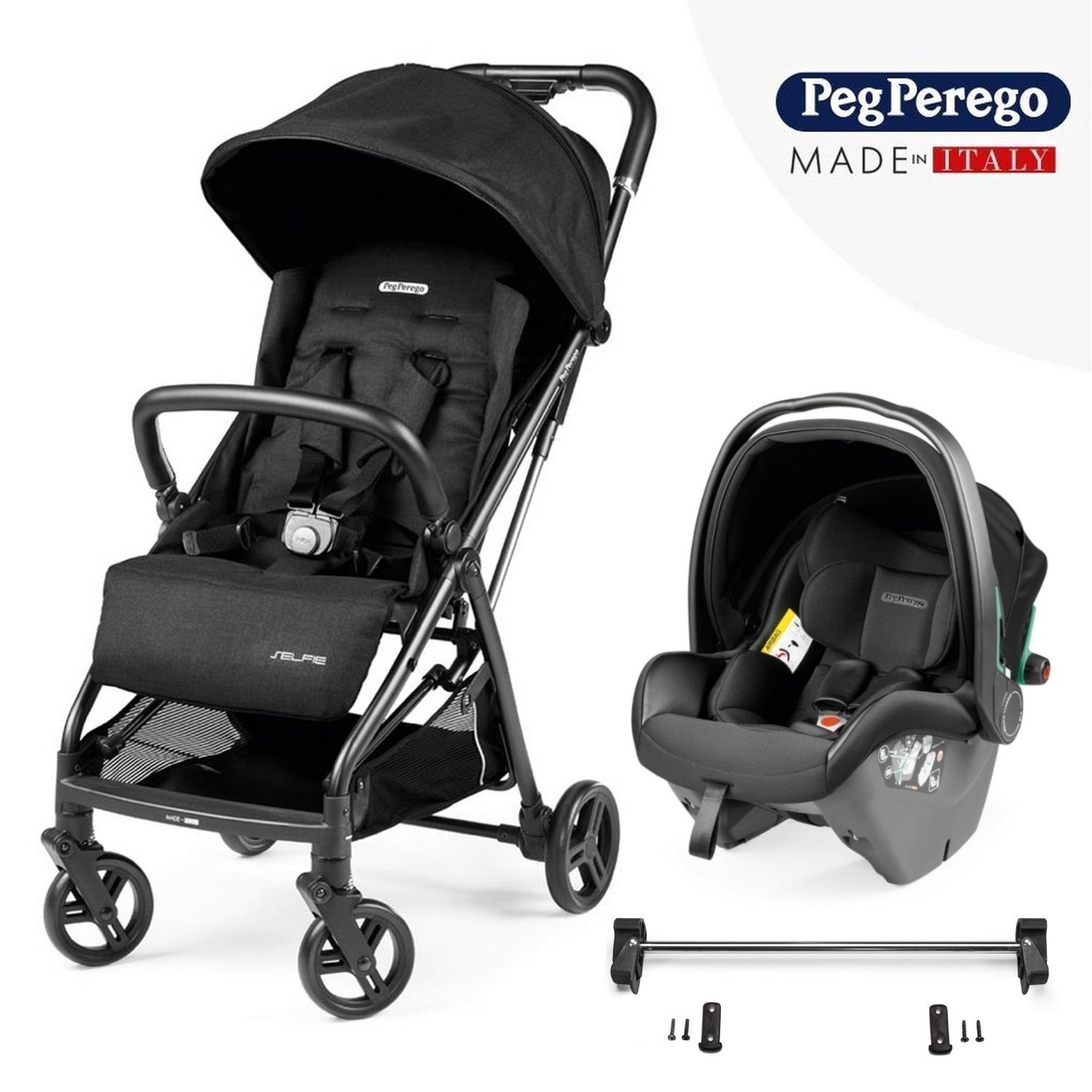 Peg Perego Selfie SLK Travel Sistem Bebek Arabası Onyx 
