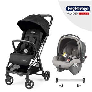 Peg Perego Selfie SLK Travel Sistem Bebek Arabası Onyx-City Grey