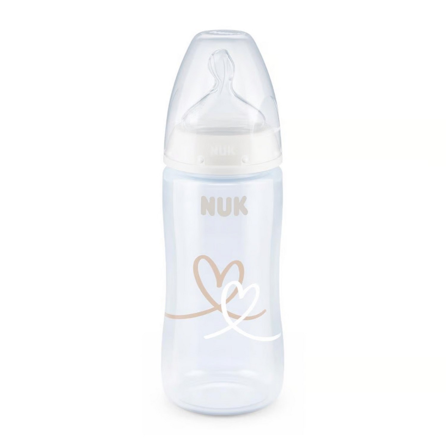 Nuk First Choice Plus PP Dereceli Biberon 300 Ml Beyaz