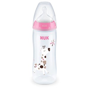 Nuk First Choice Plus PP Dereceli Biberon 300 Ml Pembe