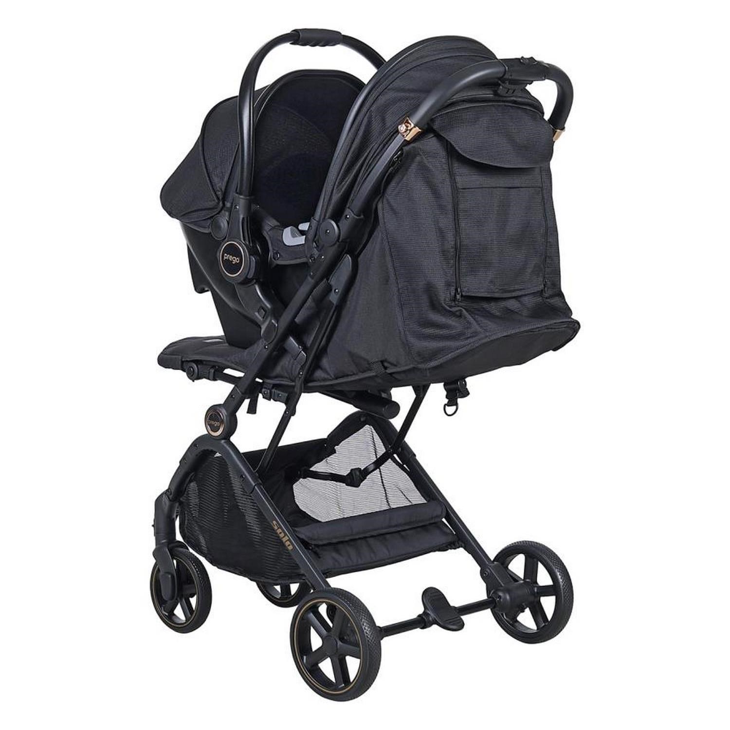 Prego Solo Travel Bebek Arabası 2032 Siyah