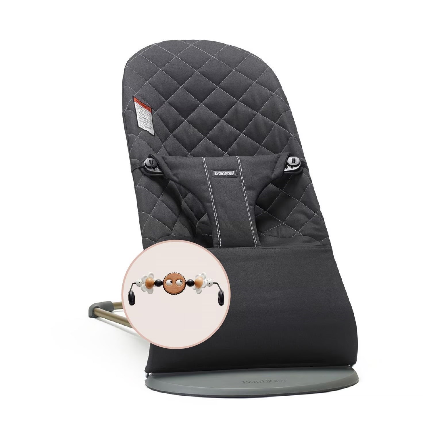 Babybjörn Bliss Ana Kucağı Cotton Oyuncaklı Black