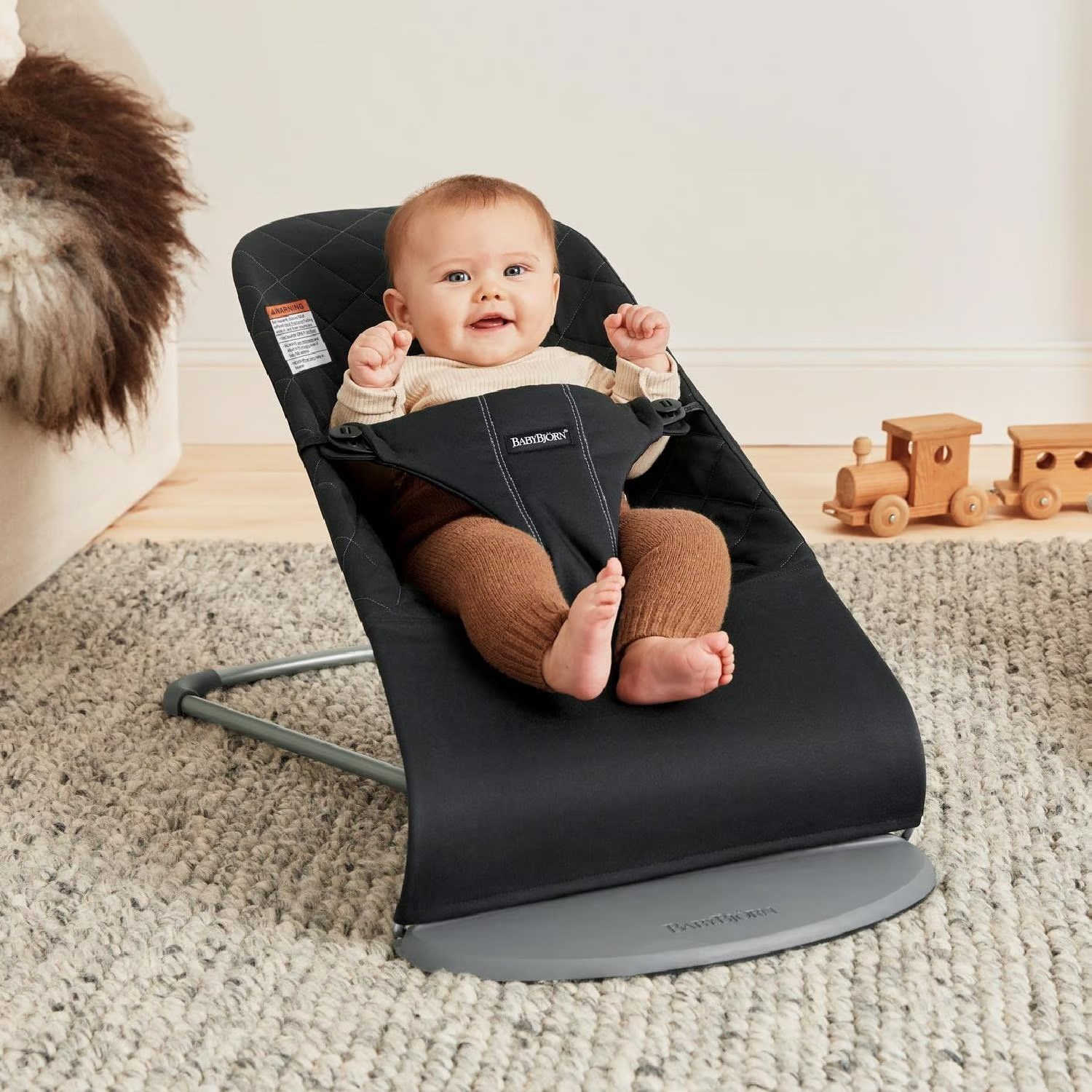 Babybjörn Bliss Ana Kucağı Cotton Oyuncaklı Black