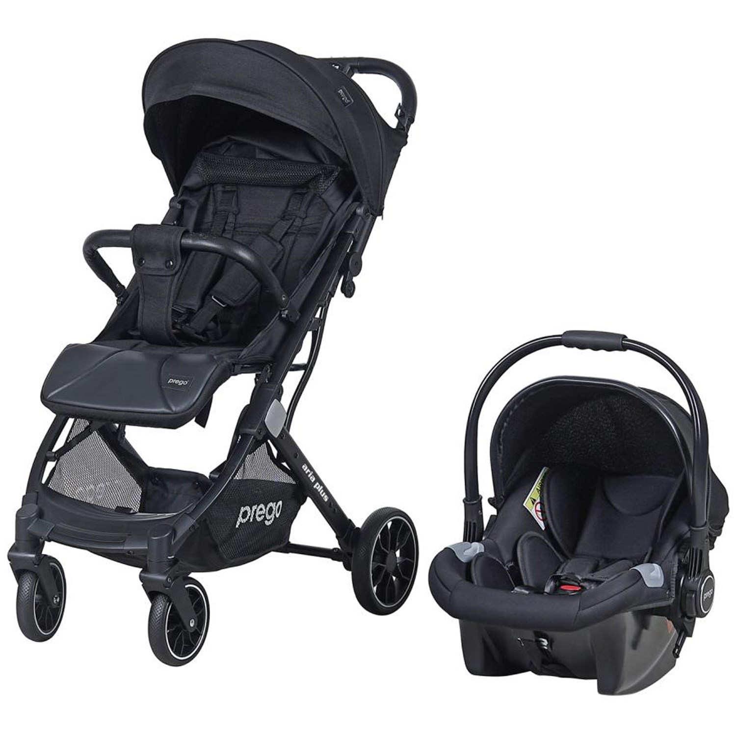 Prego Aria Plus Travel Sistem Bebek Arabası 2037 Siyah
