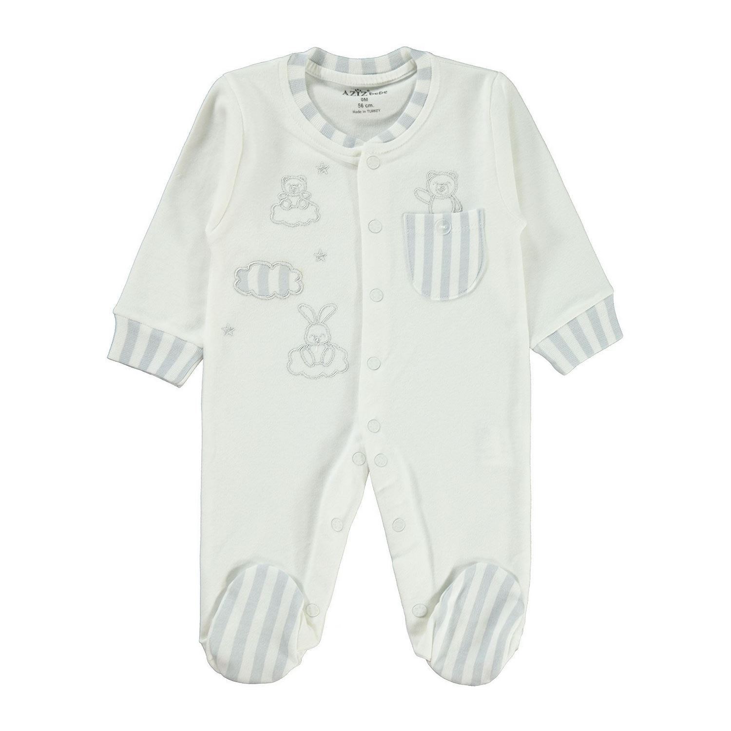 Aziz Bebe Bebek Tulumu 006868 Bej