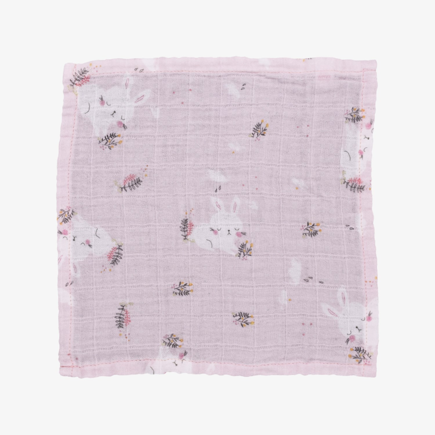 Beberotti 4'lü Müslin Bebek Ağız Bezi 25x25 Cm Pembe