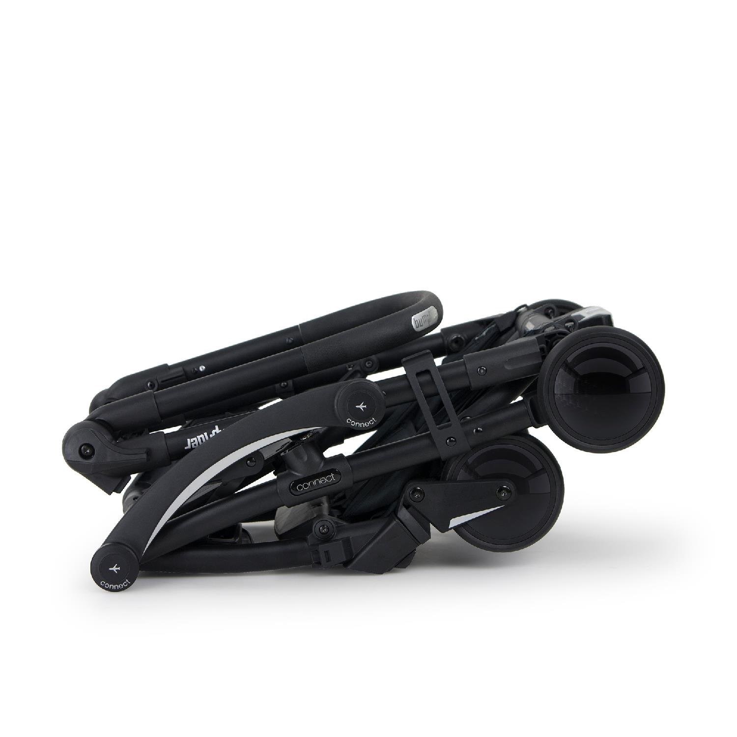 Bumprider Connect 3 Bebek Arabası Black-Black
