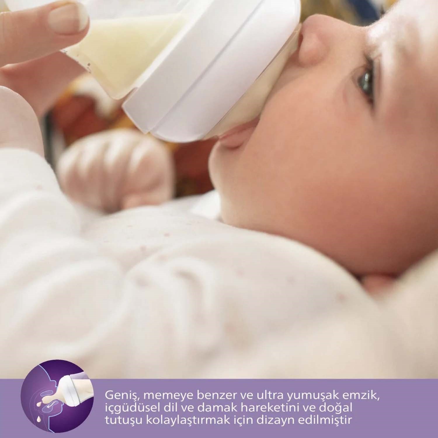 Philips Avent Natural Response PP Biberon 330ml 3+ Ay 