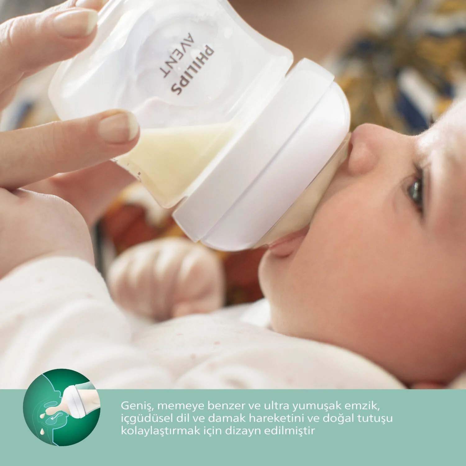 Philips Avent Natural Response Cam Biberon 120ml 0+ Ay 