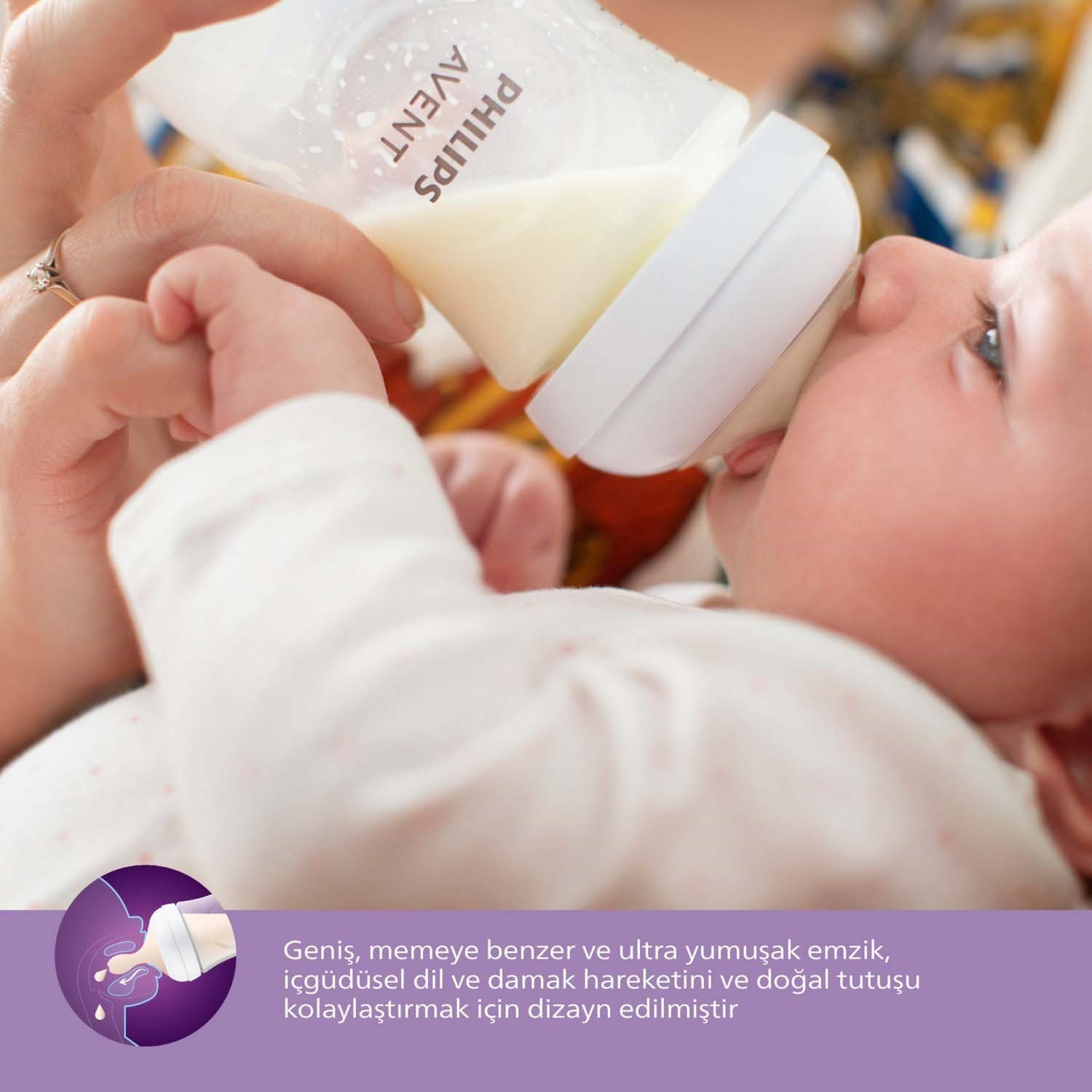Philips Avent Natural Response 2'li Biberon Emziği 5 Numara 6+ Ay 