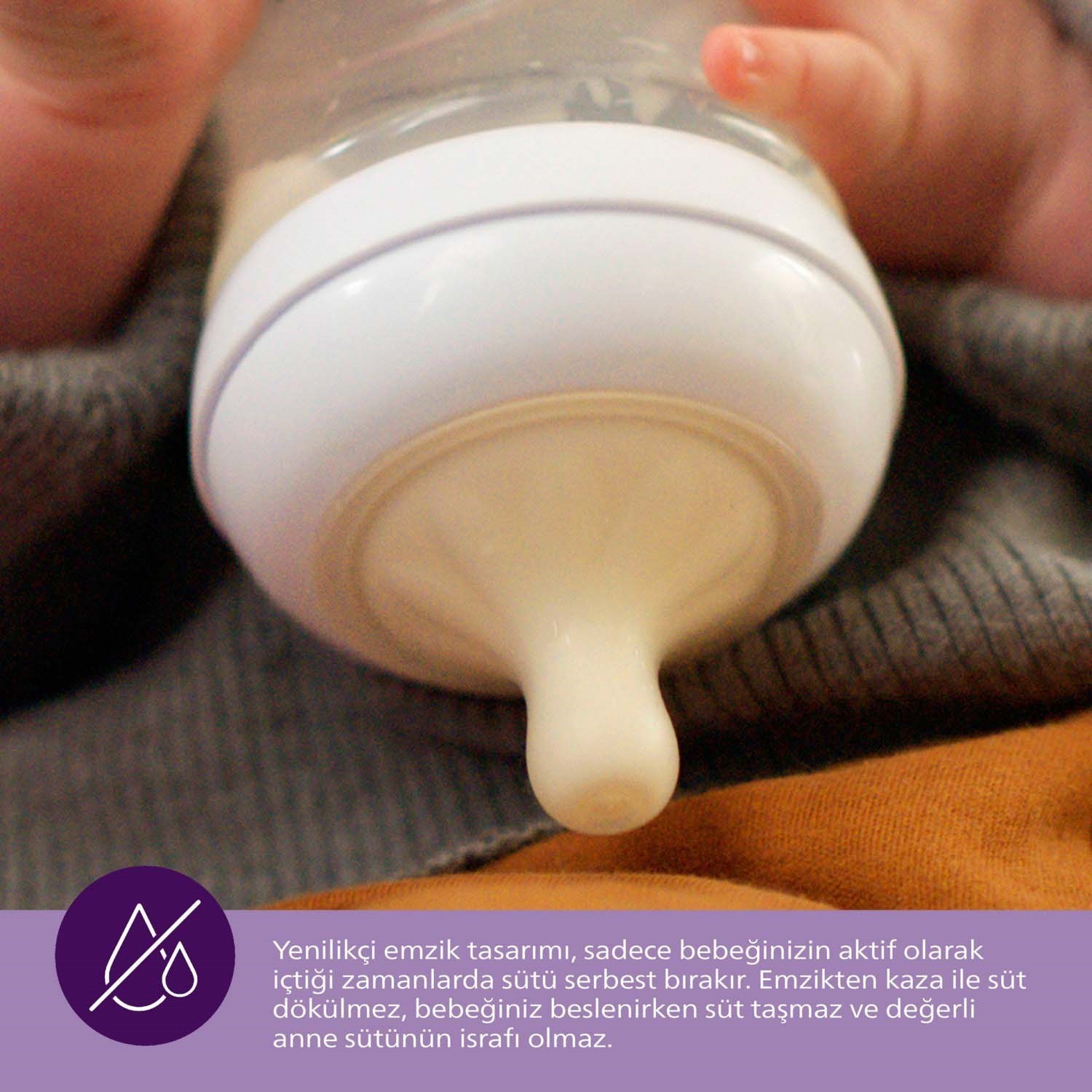 Philips Avent Natural Response 2'li Biberon Emziği 5 Numara 6+ Ay 