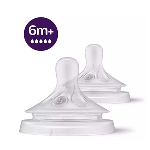 Philips Avent Natural Response 2'li Biberon Emziği 5 Numara 6+ Ay 