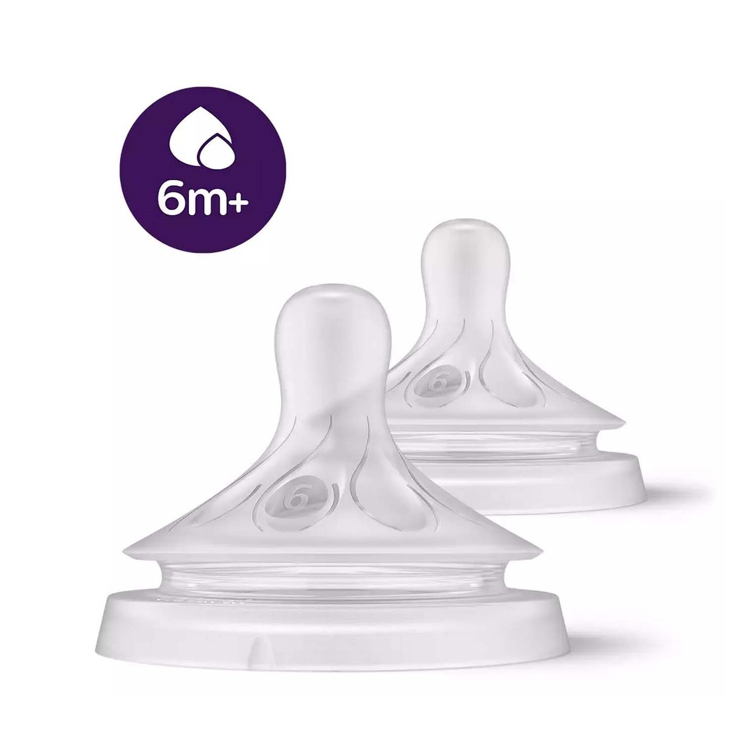 Philips Avent Natural Response 2'li Biberon Emziği 6 Numara 6+ Ay 