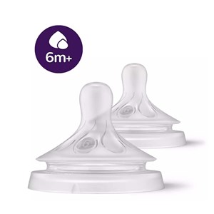 Philips Avent Natural Response 2'li Biberon Emziği 6 Numara 6+ Ay 