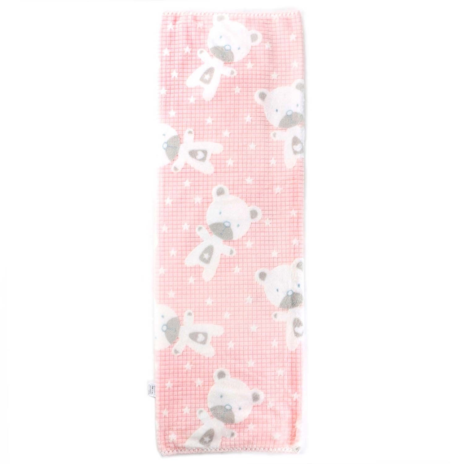 Bebitof Süs Dikişli Ayıcık Bebek Battaniyesi 95083 Pembe