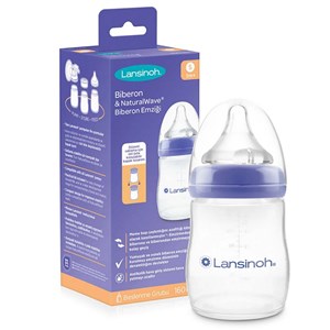 Lansinoh Natural Wave Silikon Uçlu Biberon 160 Ml 75580 