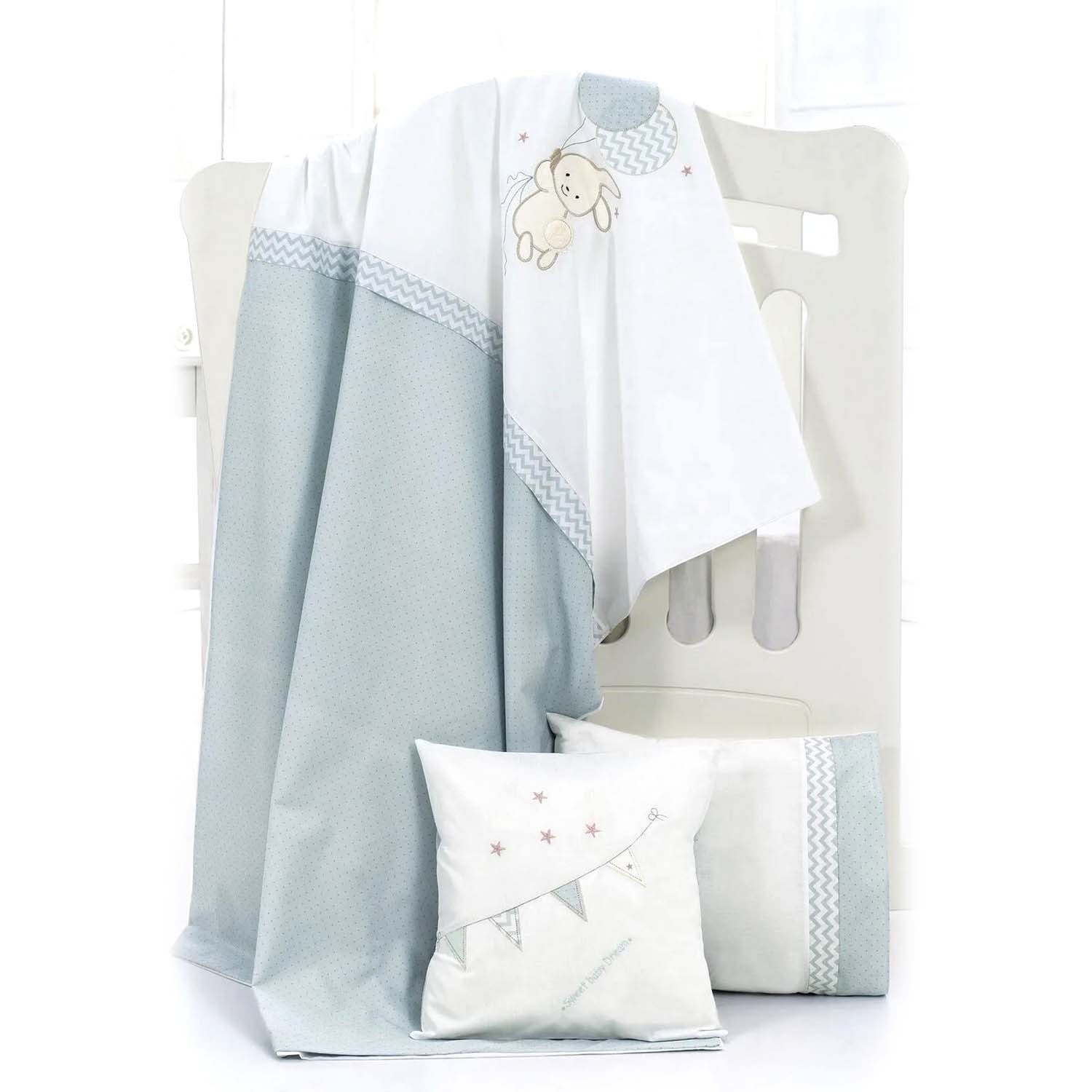 Momishop Carot Bebek Nevresim Takımı 100x150 Cm 8087 Gri