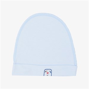 Sebi Bebe Ters Dikiş Bebek Şapkası 5503 Mavi