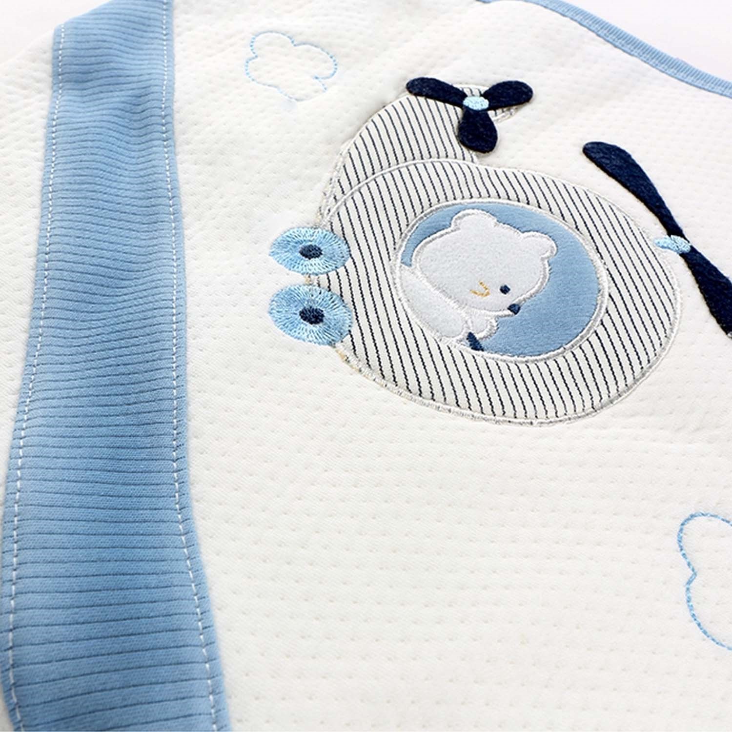 Gaye Bebe Bebek Battaniyesi 80x85 Cm 3521 Mavi