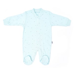 Sebi Bebe Mini Çiçek Bebek Tulumu 9537 Mint