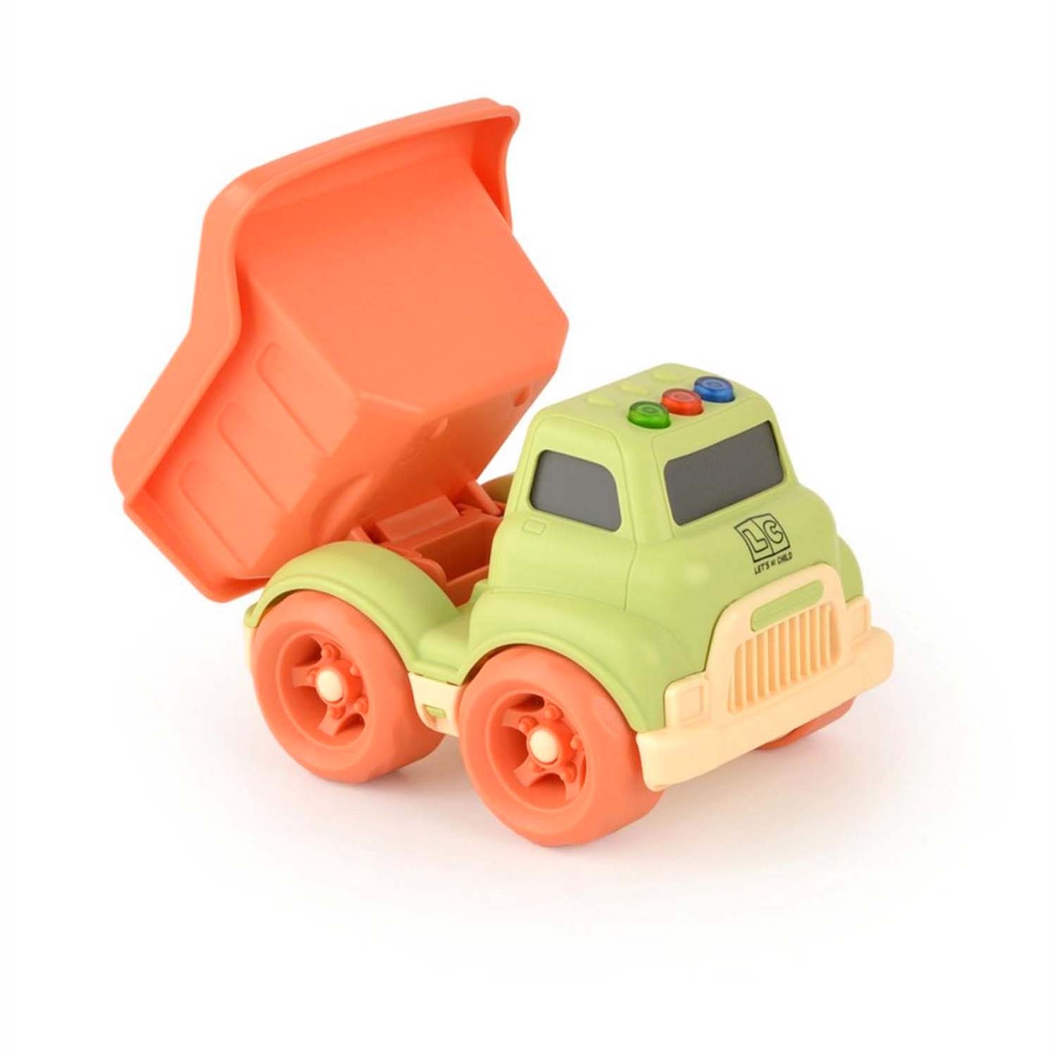 Let's Be Child Sesli ve Işıklı Minik Kamyon 31016 Yeşil