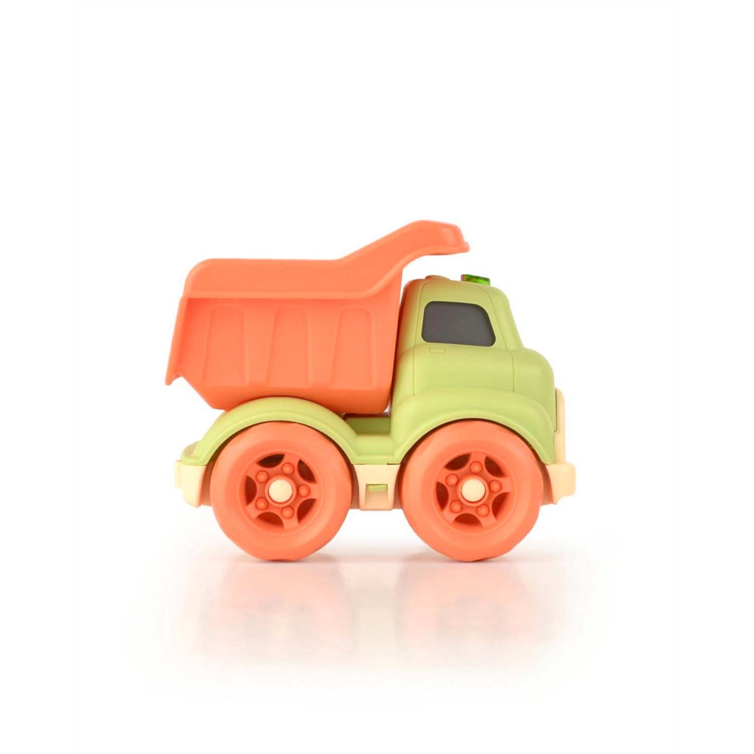 Let's Be Child Sesli ve Işıklı Minik Kamyon 31016 Yeşil