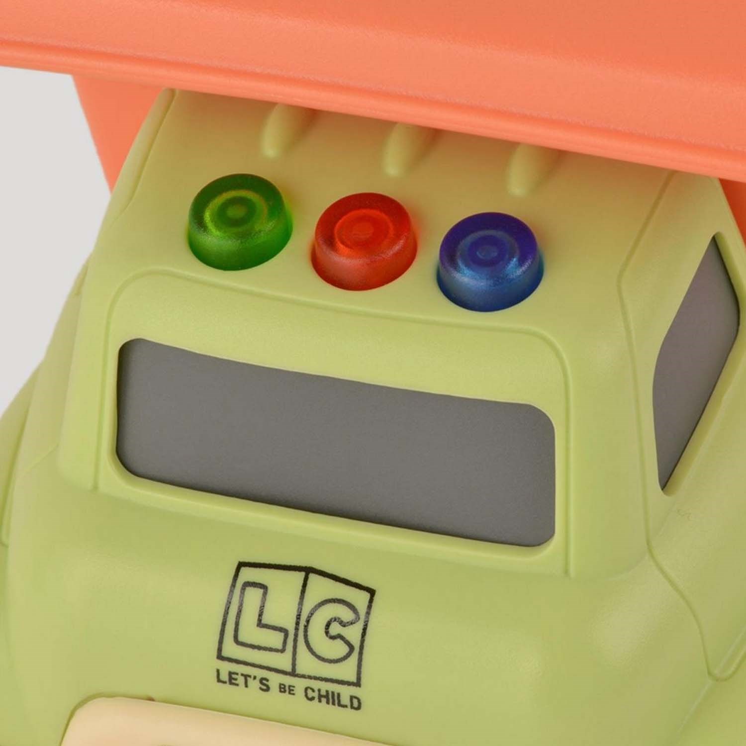 Let's Be Child Sesli ve Işıklı Minik Kamyon 31016 Yeşil