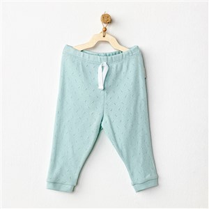 Andywawa Jacquard Bebek Pantolonu AC24707 Yeşil