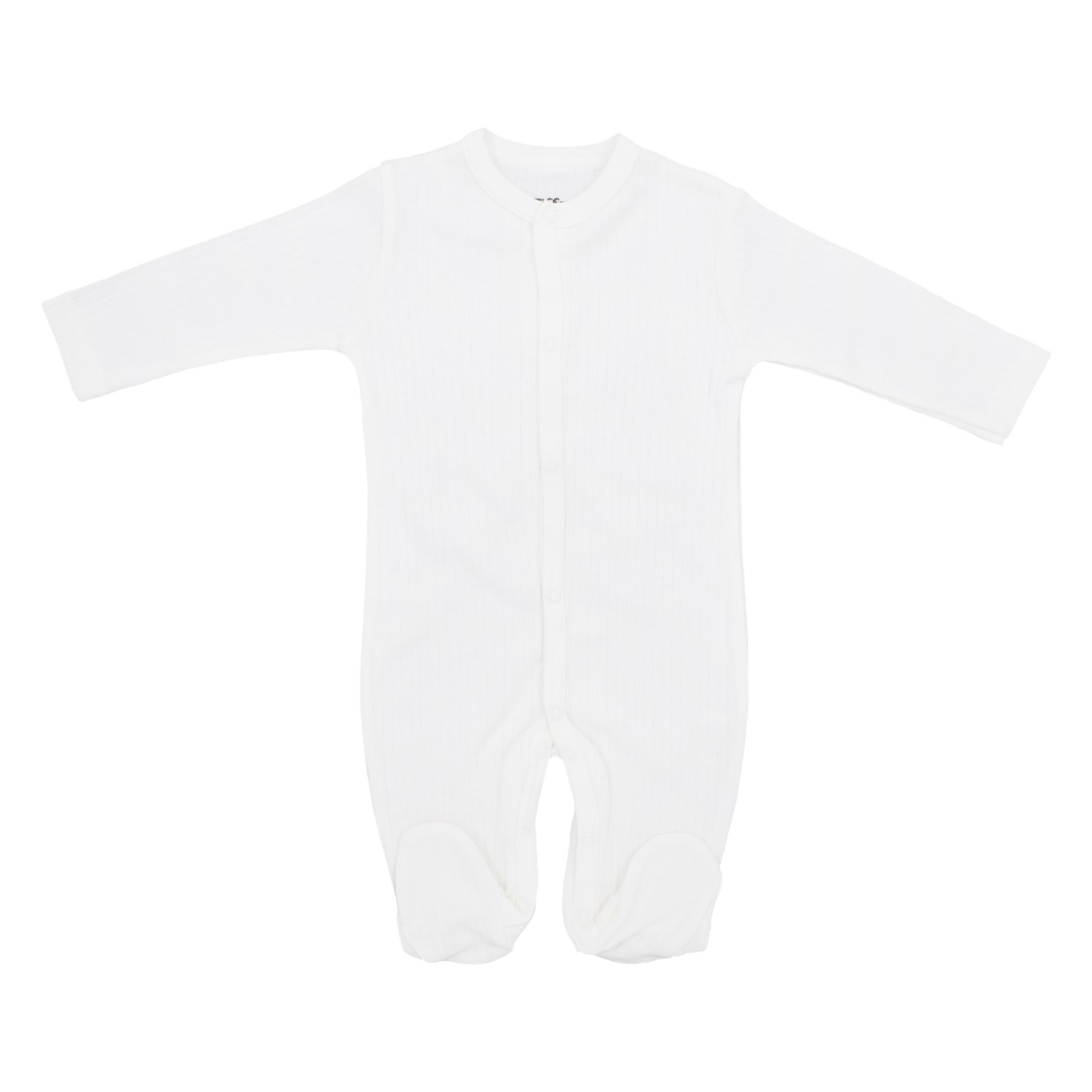 Tiffany Baby Basic Theme Patikli Bebek Tulumu 59033 Beyaz