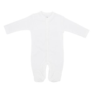 Tiffany Baby Basic Theme Patikli Bebek Tulumu 59033 Beyaz