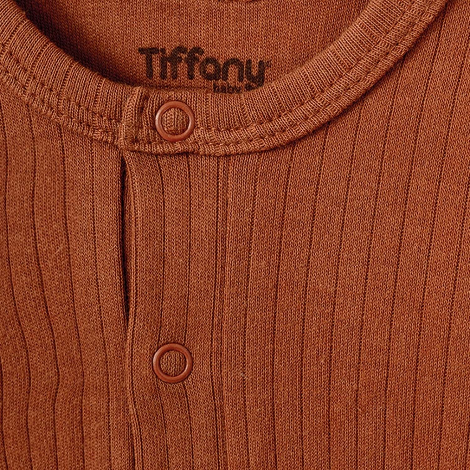 Tiffany Baby Wheat Theme 2'li Uzun Kollu Bebek Body 53011 Ekru