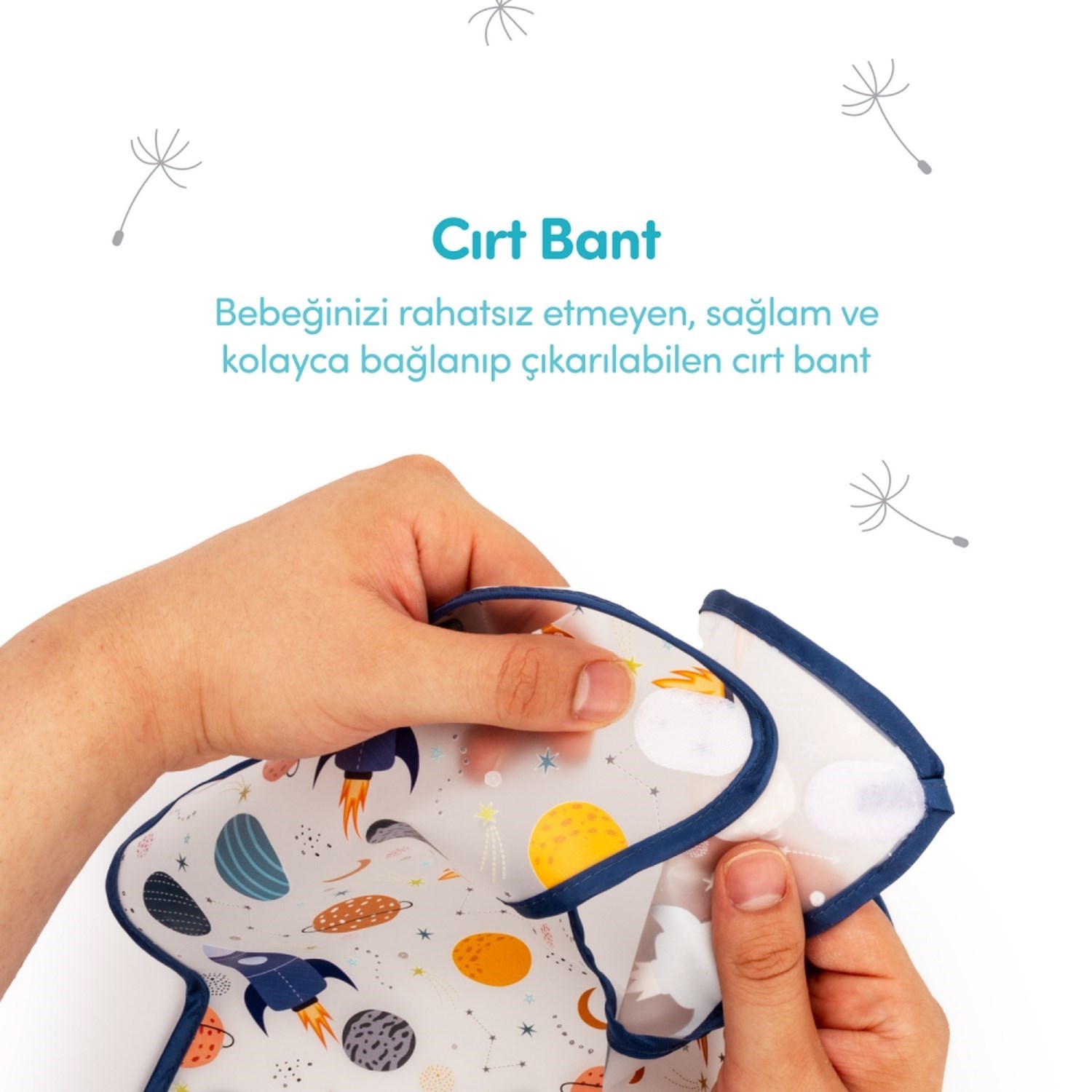 Sevi Bebe Büyük Eva Önlük ART38 İndigo
