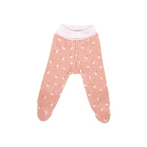 Sevi Bebe Prematüre Patikli Alt Pijama 6921 Gül Kurusu