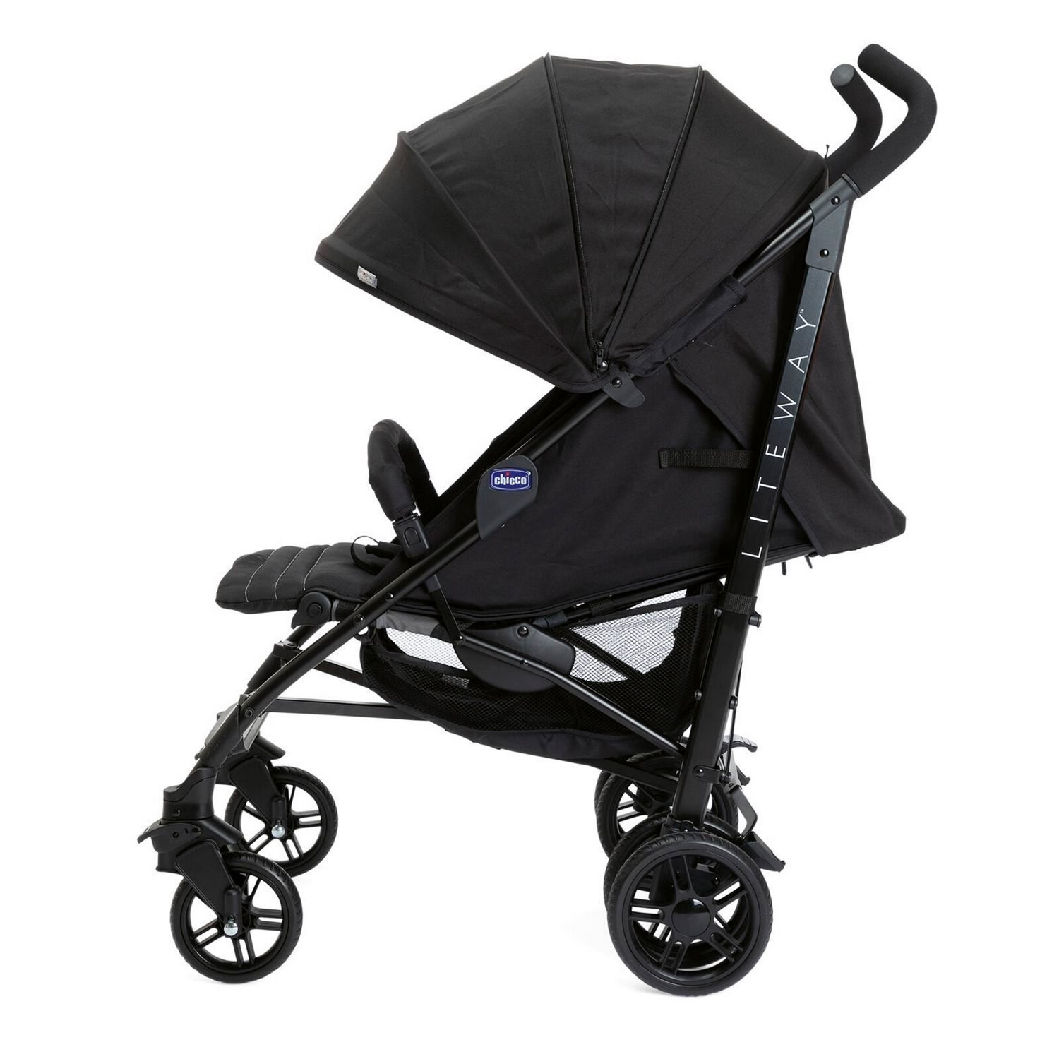 Chicco Lite Way 4 Bebek Arabası Jet Black